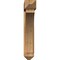 Ekena Millwork Thorton Arts and Crafts Rough Sawn Bracket w/ Offset Brace, Western Red Cedar, 8"W x 40"D x 44"H BKT0806X40X44THR03RWR - alternate 3